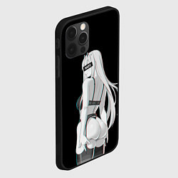 Чехол для iPhone 12 Pro Max Waifu Zero Two, цвет: 3D-черный — фото 2