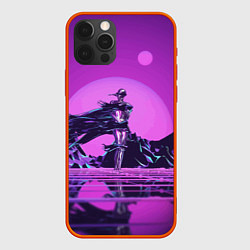 Чехол iPhone 12 Pro Max Фантазийный силуэт - vaporwave