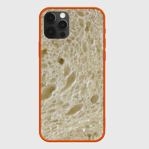 Чехол iPhone 12 Pro Max Хлебный мякиш / 3D-Красный – фото 1