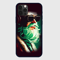 Чехол для iPhone 12 Pro Max DJ Santa, цвет: 3D-черный