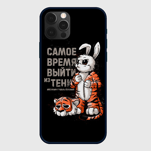 Чехол iPhone 12 Pro Max Самое время выйти из тени 2023 / 3D-Черный – фото 1