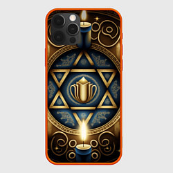 Чехол iPhone 12 Pro Max Ханука праздник огней