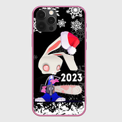 Чехол для iPhone 12 Pro Max Еще слишком рано спать ложиться, цвет: 3D-малиновый