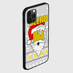 Чехол для iPhone 12 Pro Max Свитер с пивом beerd, цвет: 3D-черный — фото 2