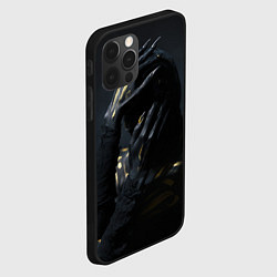 Чехол для iPhone 12 Pro Max Руки мумии, цвет: 3D-черный — фото 2