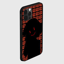 Чехол для iPhone 12 Pro Max Undertale - Frisk smile, цвет: 3D-черный — фото 2