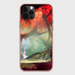 Чехол iPhone 12 Pro Max Destiny пейзаж джунглей