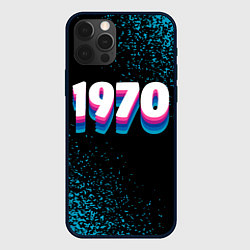 Чехол для iPhone 12 Pro Max Made in 1970: vintage art, цвет: 3D-черный