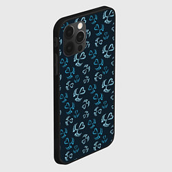 Чехол для iPhone 12 Pro Max Человеческие стопы, цвет: 3D-черный — фото 2