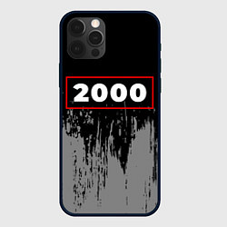 Чехол iPhone 12 Pro Max 2000 - в красной рамке на темном