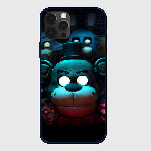 Чехол iPhone 12 Pro Max Фредди VR / 3D-Черный – фото 1