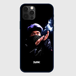 Чехол для iPhone 12 Pro Max Тэхен БТС Taehyung BTS, цвет: 3D-черный