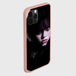 Чехол для iPhone 12 Pro Max Дочь Аддамсов - танцующая Уэнсдэй, цвет: 3D-светло-розовый — фото 2