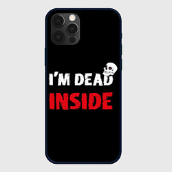 Чехол iPhone 12 Pro Max Я дед инсайд в гранжевом стиле