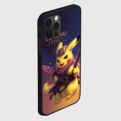 Чехол для iPhone 12 Pro Max Genchu impact, цвет: 3D-черный — фото 2