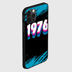 Чехол для iPhone 12 Pro Max Made in 1976: vintage art, цвет: 3D-черный — фото 2