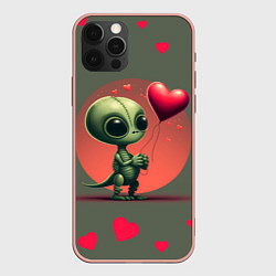 Чехол iPhone 12 Pro Max Влюбленный инопланетянин