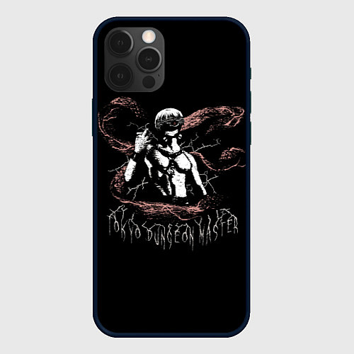 Чехол iPhone 12 Pro Max Tokyo dungeon master / 3D-Черный – фото 1