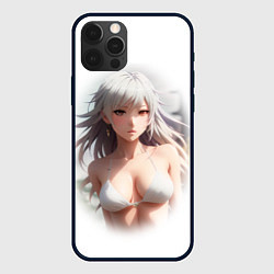 Чехол iPhone 12 Pro Max Аниме девушка красивая