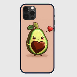 Чехол iPhone 12 Pro Max Влюбленная авокадо - парные
