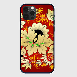 Чехол iPhone 12 Pro Max Нежный цветок хохлома