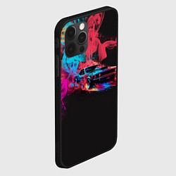 Чехол для iPhone 12 Pro Max Ford Mustang, цвет: 3D-черный — фото 2