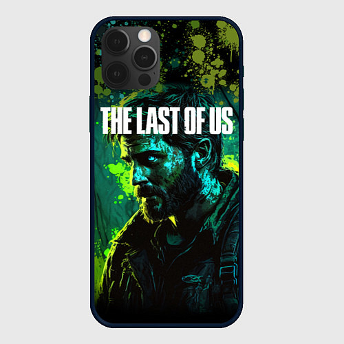 Чехол iPhone 12 Pro Max Joel - last of us / 3D-Черный – фото 1
