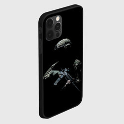 Чехол для iPhone 12 Pro Max Солдат в темноте, цвет: 3D-черный — фото 2