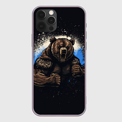 Чехол iPhone 12 Pro Max Сильный медведь