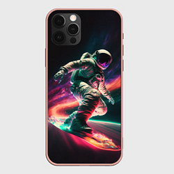 Чехол iPhone 12 Pro Max Cosmonaut space surfing