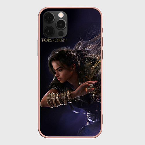 Чехол iPhone 12 Pro Max Forspoken / 3D-Светло-розовый – фото 1