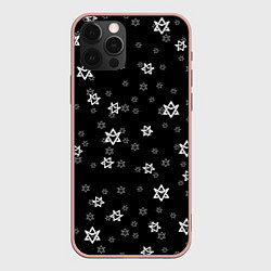 Чехол iPhone 12 Pro Max Astro emblem pattern