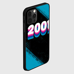 Чехол для iPhone 12 Pro Max Made in 2001: vintage art, цвет: 3D-черный — фото 2