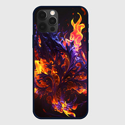 Чехол iPhone 12 Pro Max Текстура огня