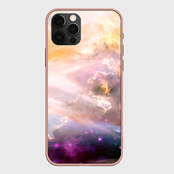 Чехол iPhone 12 Pro Max Аморфное абстрактное космическое красочное небо