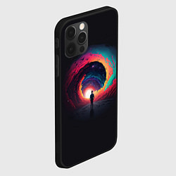 Чехол для iPhone 12 Pro Max На пути к новым мирам, цвет: 3D-черный — фото 2