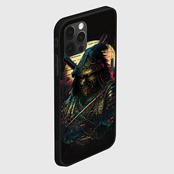 Чехол для iPhone 12 Pro Max Ночной самурай, цвет: 3D-черный — фото 2