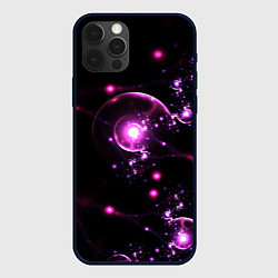 Чехол для iPhone 12 Pro Max Midjourney нейроны в космосе, цвет: 3D-черный
