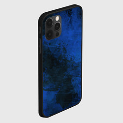 Чехол для iPhone 12 Pro Max Синий дым, цвет: 3D-черный — фото 2