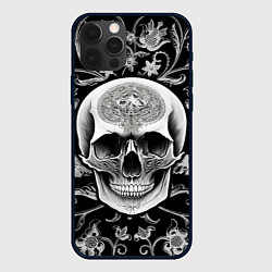Чехол iPhone 12 Pro Max Винтажный череп