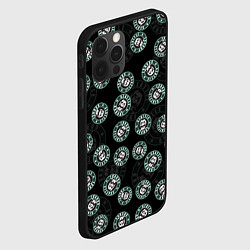 Чехол для iPhone 12 Pro Max Seattle grunge эмблемы, цвет: 3D-черный — фото 2