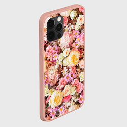 Чехол для iPhone 12 Pro Max Тысяча цветов, цвет: 3D-светло-розовый — фото 2