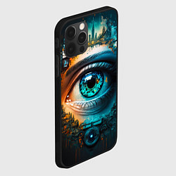 Чехол для iPhone 12 Pro Max Всевидящий глаз, цвет: 3D-черный — фото 2