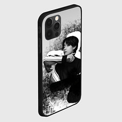 Чехол для iPhone 12 Pro Max Тэхён и его тень, цвет: 3D-черный — фото 2