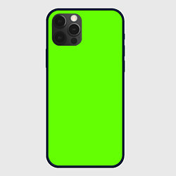 Чехол iPhone 12 Pro Max Кислотный зеленый