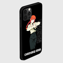 Чехол для iPhone 12 Pro Max Макима из аниме Человек бензопила, цвет: 3D-черный — фото 2