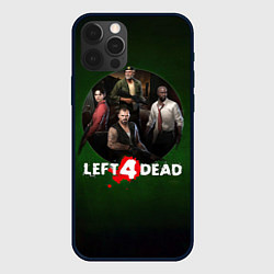 Чехол для iPhone 12 Pro Max Left 4 dead команда, цвет: 3D-черный