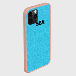 Чехол для iPhone 12 Pro Max Море мое, цвет: 3D-светло-розовый — фото 2