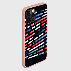 Чехол для iPhone 12 Pro Max Vanguard neon pattern, цвет: 3D-светло-розовый — фото 2