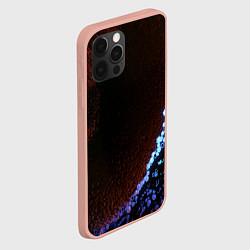 Чехол для iPhone 12 Pro Max Неоновый абстрактный свет, цвет: 3D-светло-розовый — фото 2